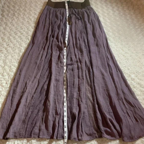 Altard State Boho Long Skirt corset style belt - Picture 6 of 12